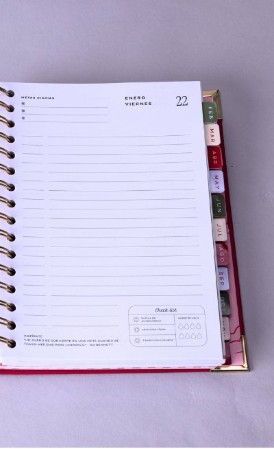Página diaria de la Agenda Inspírate 2027