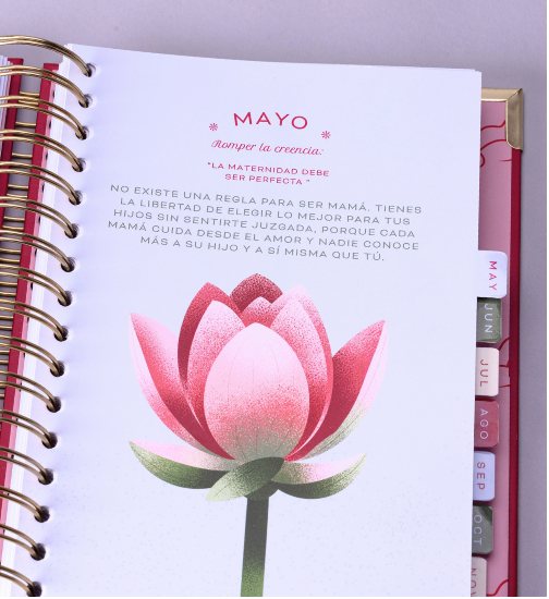 Página de mayo de la Agenda Inspírate 2027