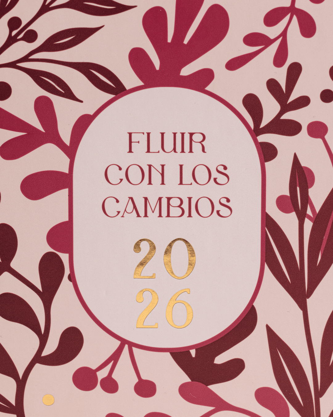 Portada de la Agenda Inspírate 2026 Fluir con los cambios