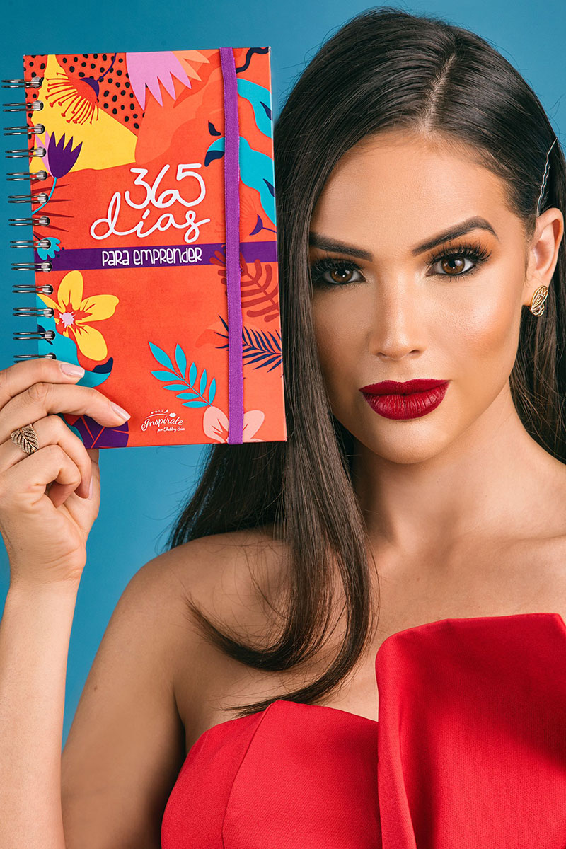 Sheldry Sáez con la Agenda Inspírate