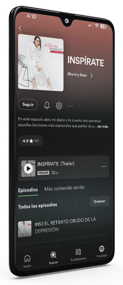 Inspírate Podcast en Spotify