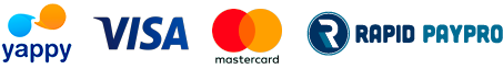 Yappy, Visa, Mastercard y Rapid Pay